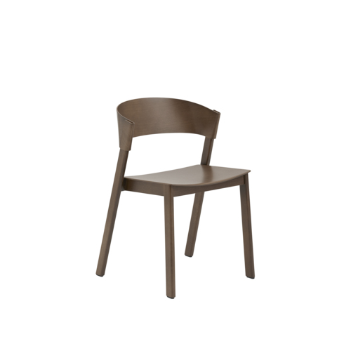 Muuto Cover Side Chair - Stained Dark Brown