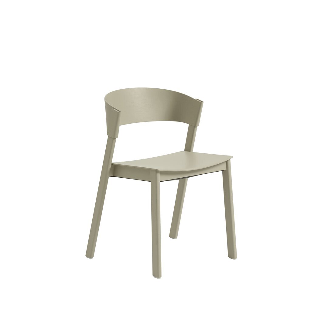 Muuto Cover Side Chair - Dark Beige
