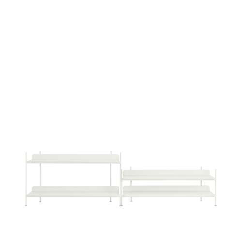 Muuto Compile Shelving System - Configuration 5 - White