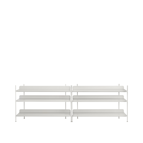 Muuto Compile Shelving System - Cofiguration 6 - Grey