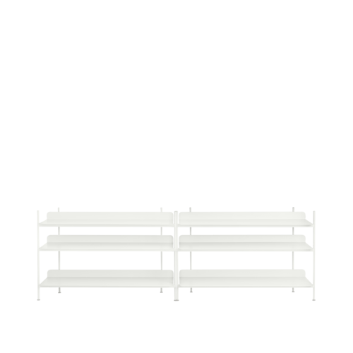 Muuto Compile Shelving System - Configuration 6 - White