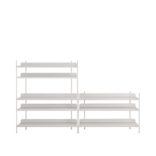 Muuto Compile Shelving System - Configuration 7 - Grey