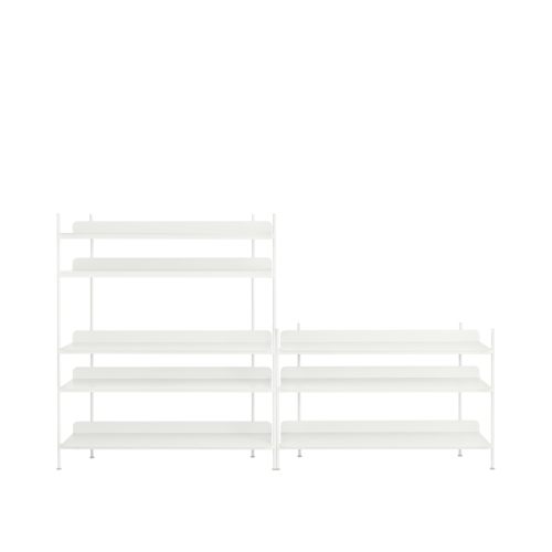 Muuto Compile Shelving System - Configuration 7 - White
