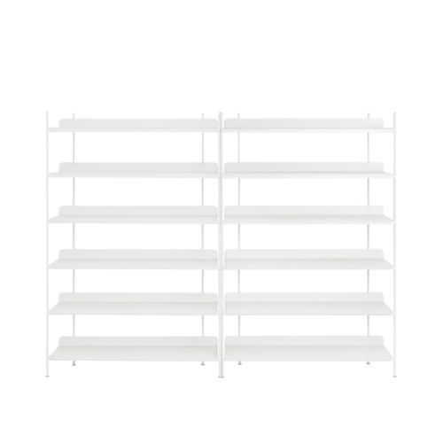 Muuto Compile Shelving System - Configuration 8 - White