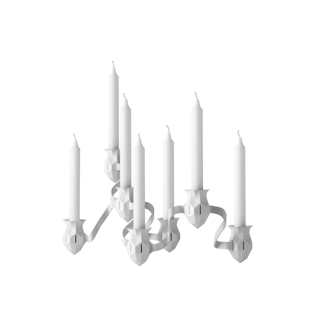 Muuto The More The Merrier Candlestick - Kerzenhalter Weiß