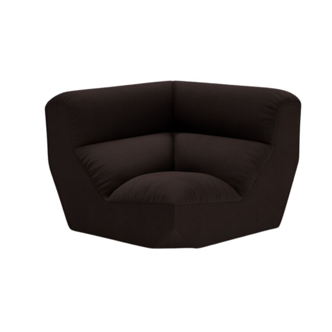&Tradition Sofaeckmodul Hi Lo AV55 von &Tradition Schwarz 0386 - Vidar