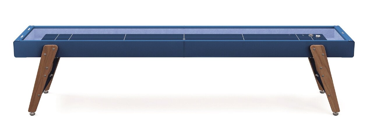 RS Barcelona Track Shuffleboard - Sportgeräte - Kickertisch - Blau - Breite 274,3