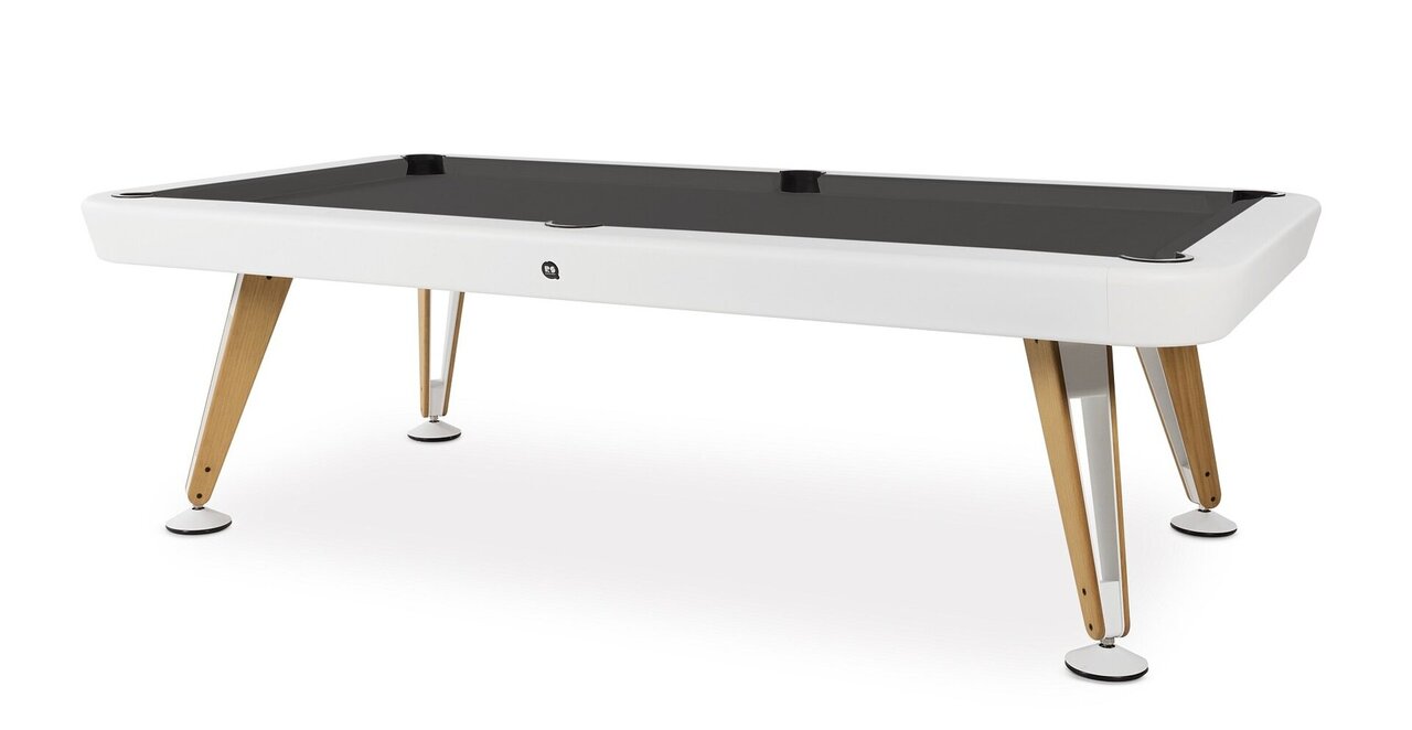 RS Barcelona Diagonal Pool Table Outdoor - Sportgeräte - Weiß - Stoff carbon