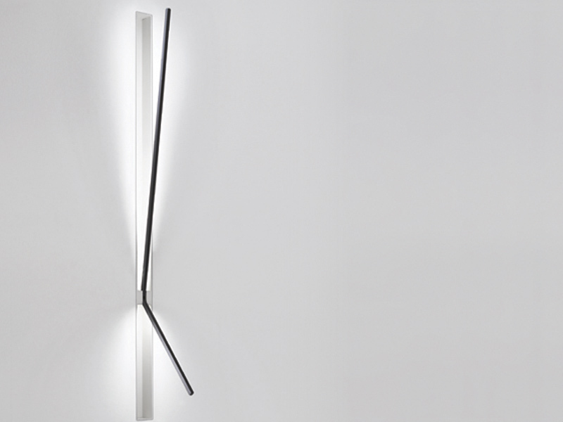 Icone Minitallux Spillo 2.40 Wand- oder Deckenleuchte, 40 cm Arm & 20 cm Arm