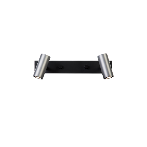 Belid Cato Wall Lamp Double L320 - Oxide Gray/Black