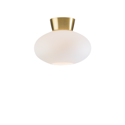 Belid Bullo Ceiling Ø270 H212 - Opal Glass/Oxide