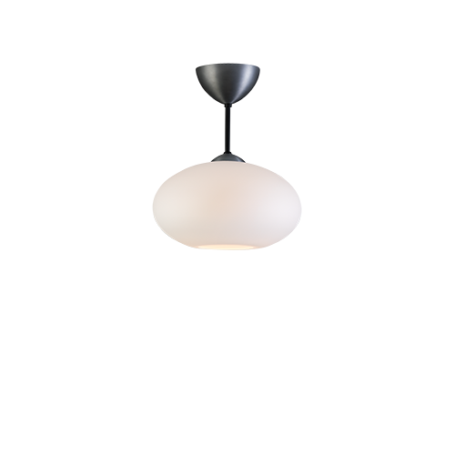 Belid Bullo Ceiling Ø270 H320 - Opal Glass/Aluminium