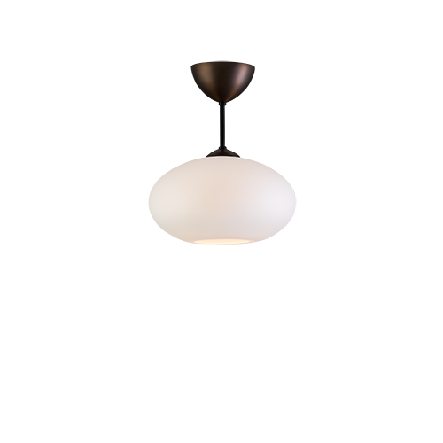 Belid Bullo Ceiling Ø270 H320 - Opal Glass/Brass
