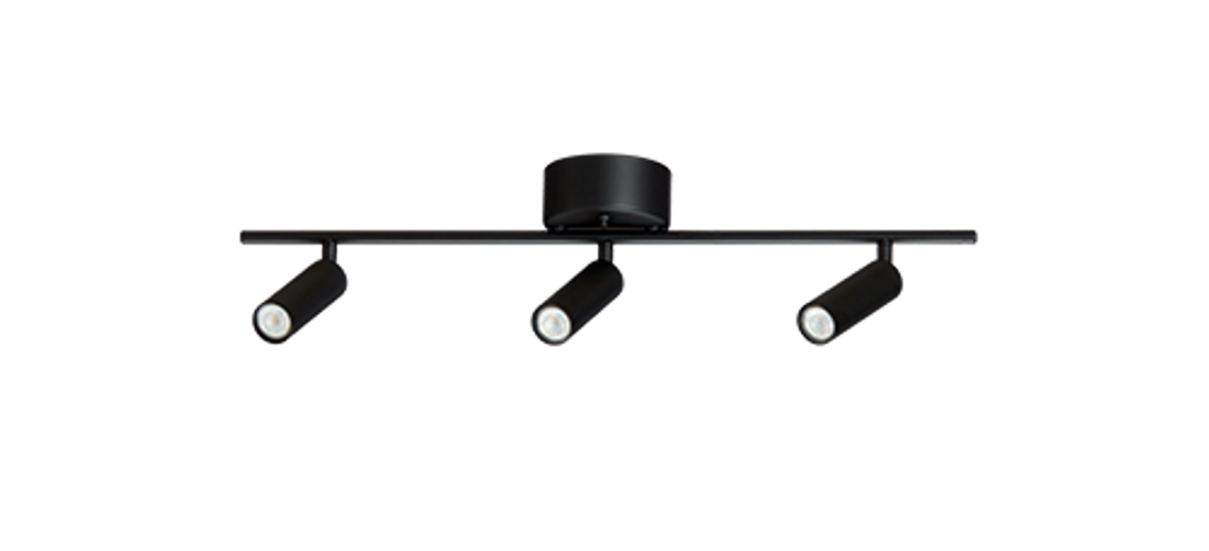 Belid Cato Slim 3 Spotlight Skena - Matte Black