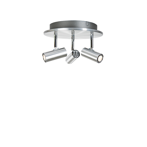 Belid Cato 3 Spotlight Ø250 - Aluminium