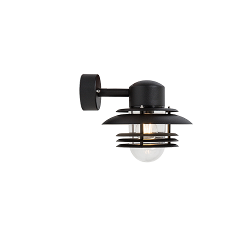 Belid Mira Wall Lamp IP23 Ø240 - Black Texture