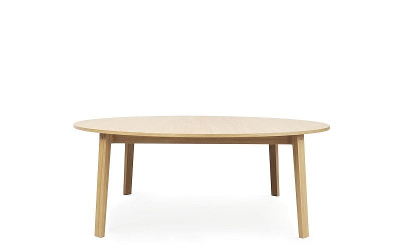 Normann Copenhagen Slice Tisch Vol. 2 Ø200 cm Eiche