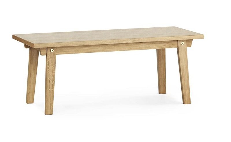 Norman Copenhagen Slice Couchtisch vol. 2 42x100 cm Eiche