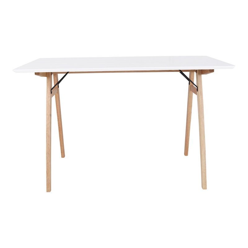 House N Vojens Desk - White / Natural