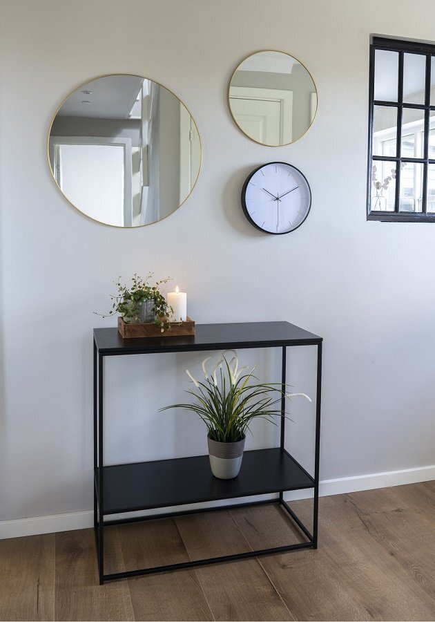 House N Vita Console Table - Black