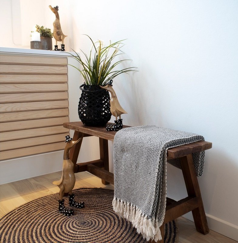 House N Barcelona Teak Bench