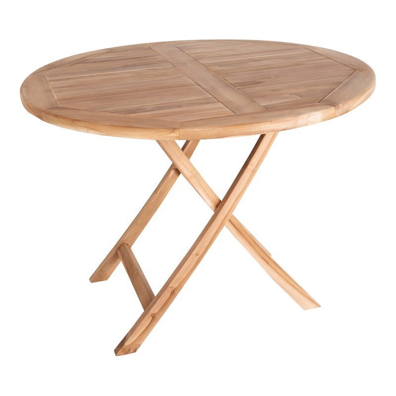 House N Oviedo Teak Dining Table  ø100 cm