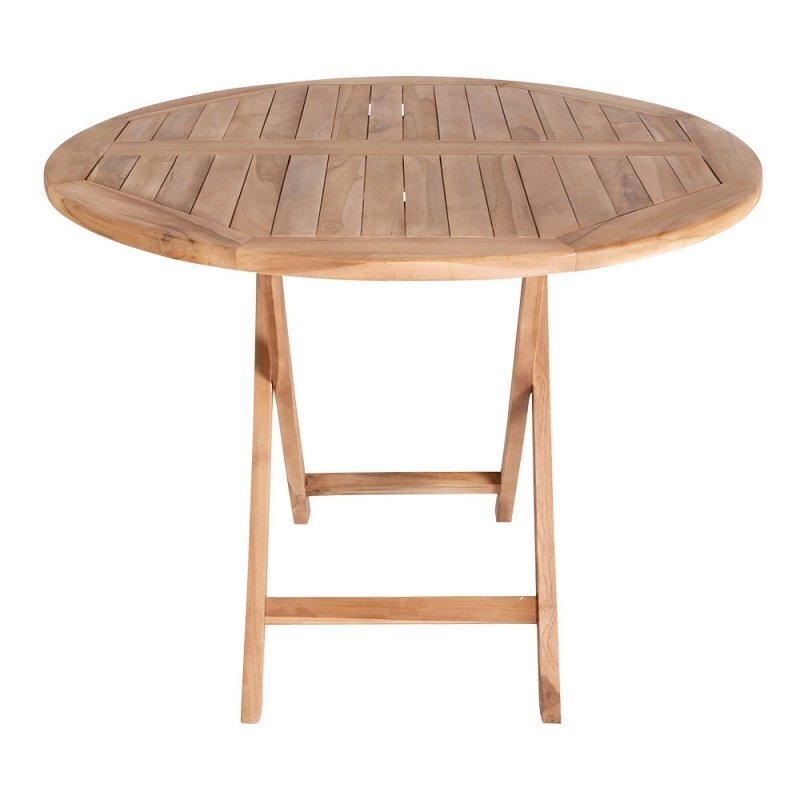 House N Oviedo Teak Dining Table  ø100 cm