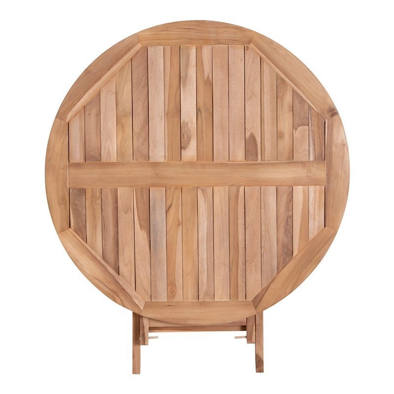 House N Oviedo Teak Dining Table  ø100 cm