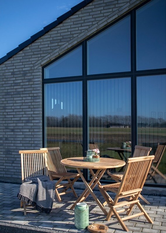 House N Oviedo Teak Dining Table  ø100 cm