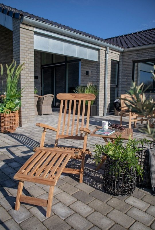 House N Arrecife Teak Deck Chair