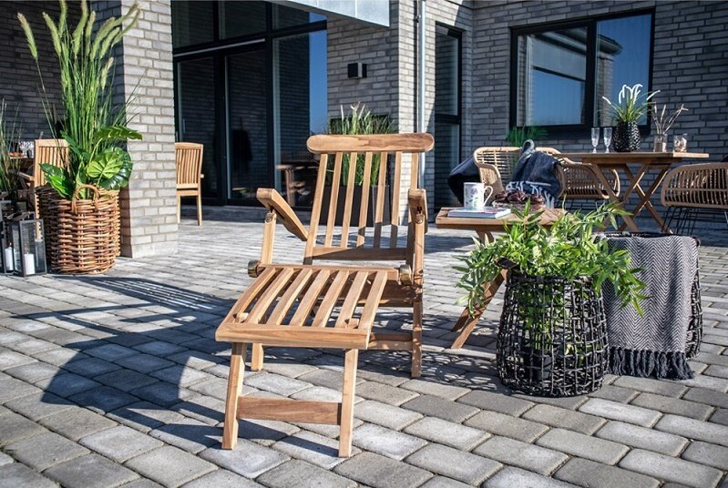 House N Arrecife Teak Deck Chair