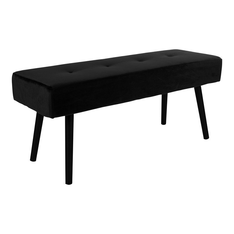 House N Skiby Bench - Black Velvet