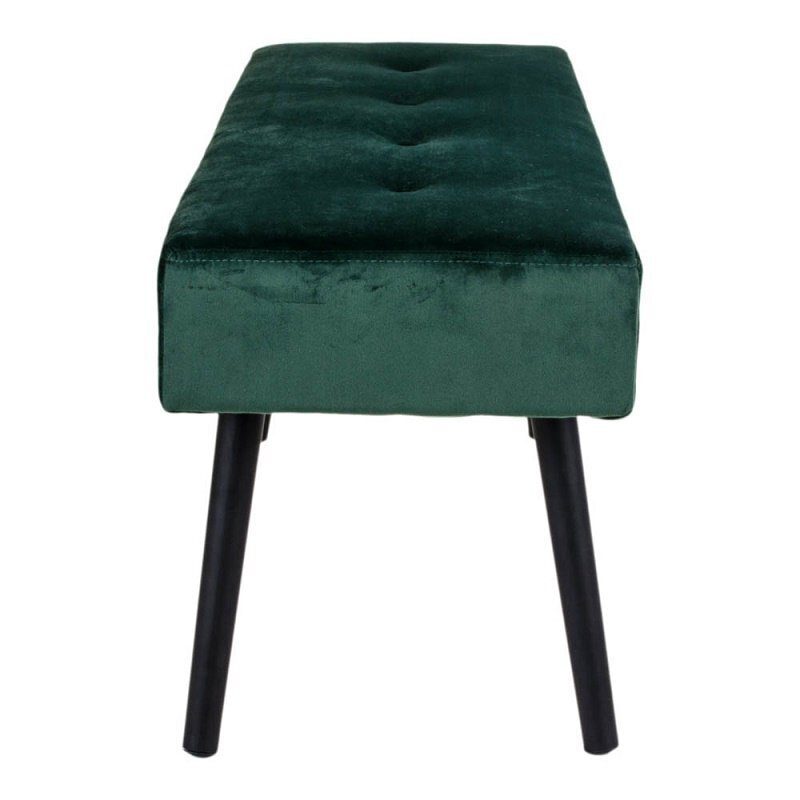 House N Skiby Bench - Dark Green Velvet
