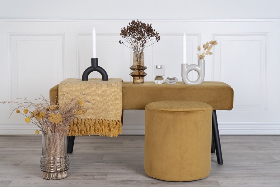 House N Skiby Bench - Mustard Yellow
