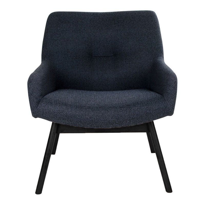 House N London Lounge Chair  - Dark grey / black legs