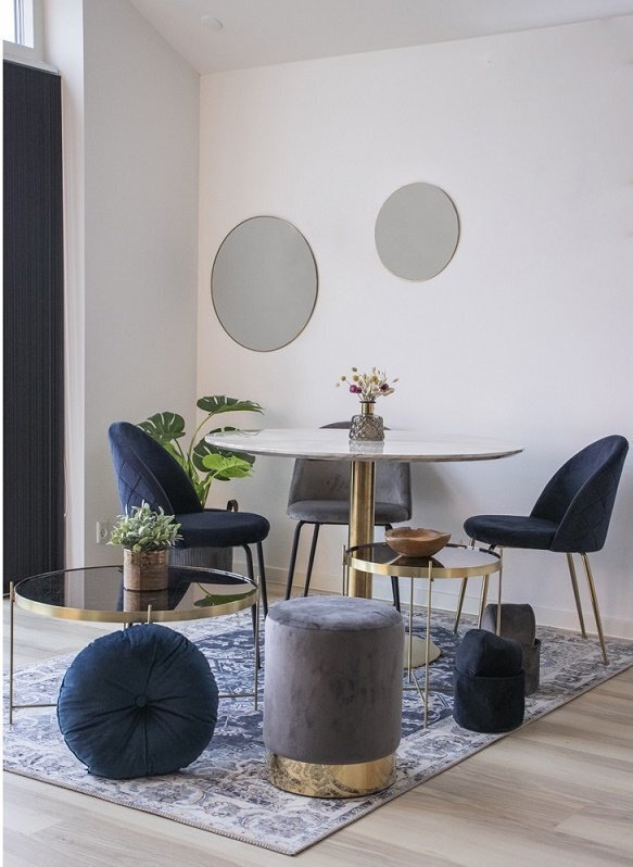 House N Havana Rug Blue