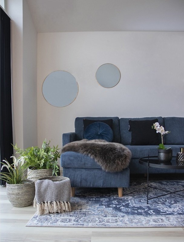 House N Havana Rug Blue