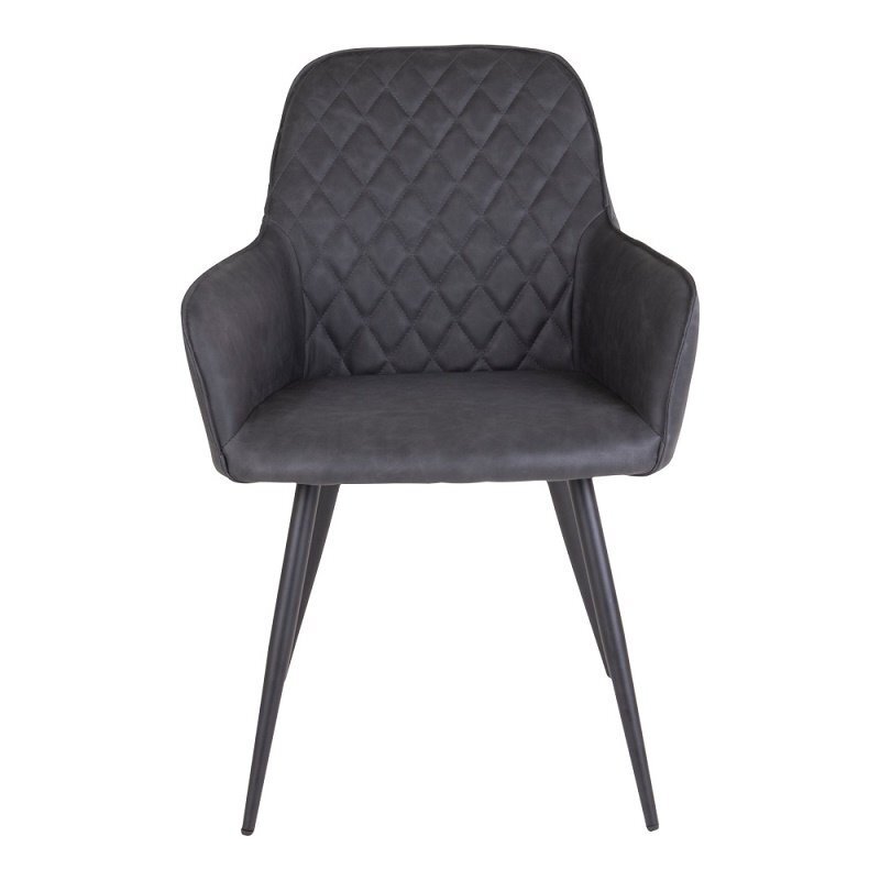 House N Harbo Dining Chair - dark grey PU