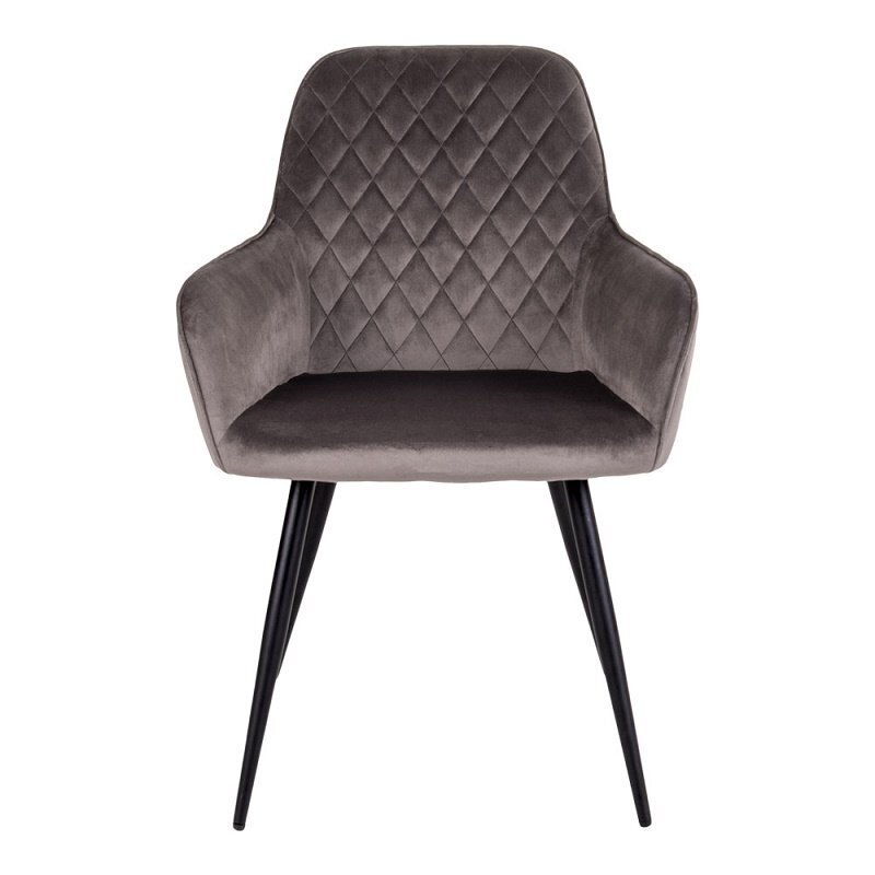 House N Harbo Dining Chair - mushroom velvet
