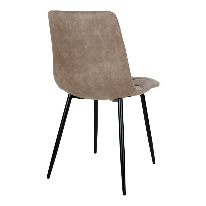 House N Middelfart Dining Chair - Light brown microfiber