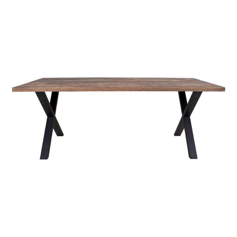 House N Montpellier Dining Table - smoked oiled oak