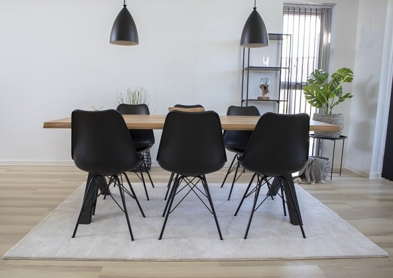 House N Oslo Dining Chair Black legs
