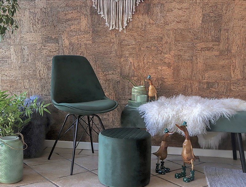 House N Oslo Dining Chair Black legs