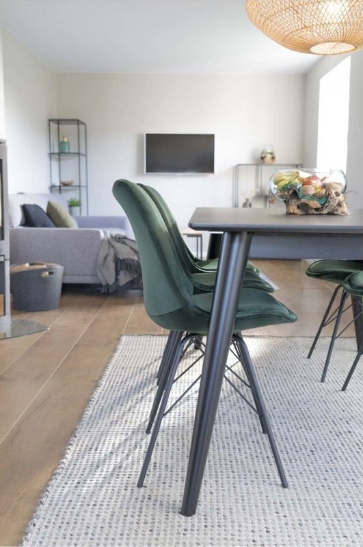 House N Oslo Dining Chair Black legs