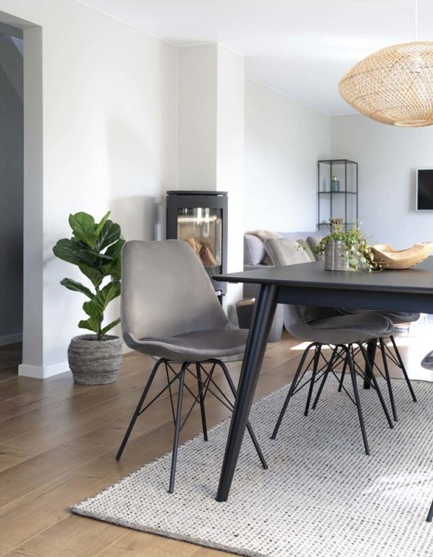 House N Oslo Dining Chair Black legs
