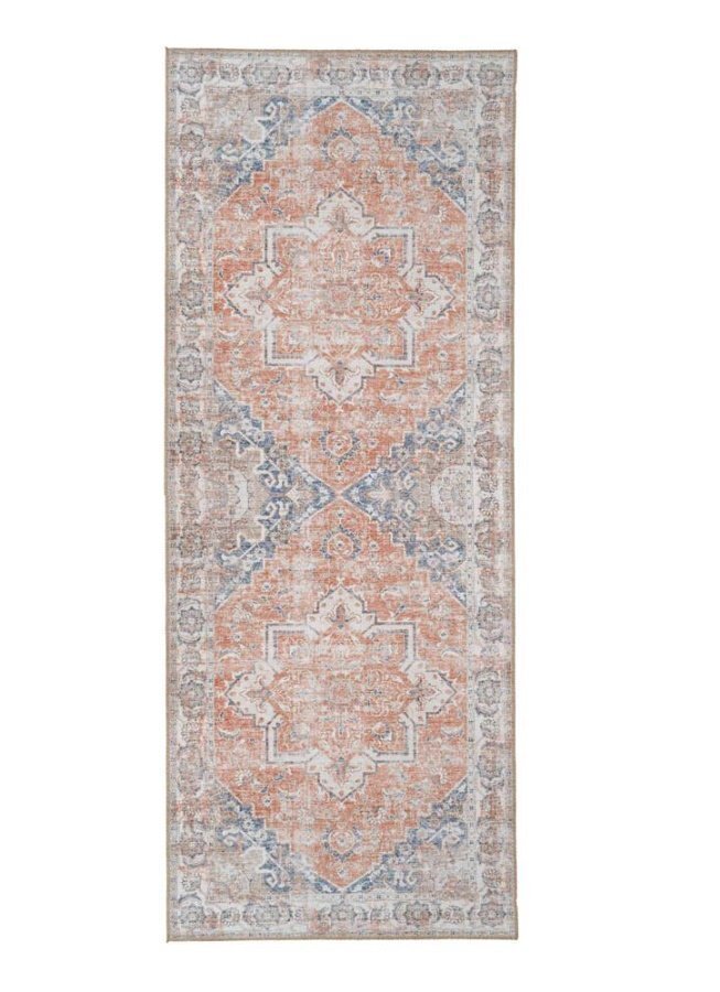 House N Havana Hallway Runner - Orange & Blue