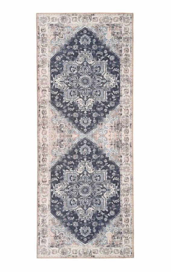 House N Havana Hallway Runner - Blue