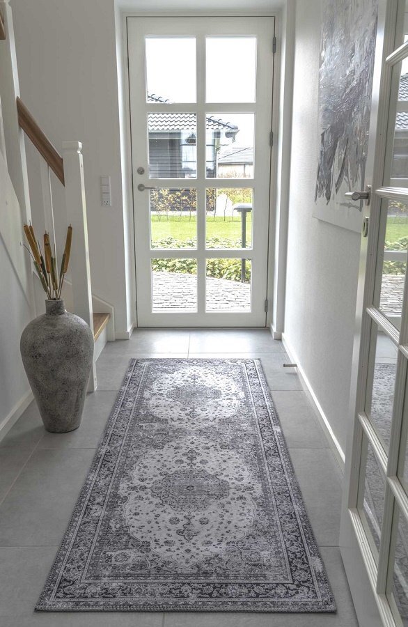 House N Havana Hallway Runner - Black & White