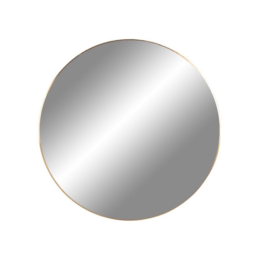 House N Jersey Mirror - Round - 60 cm brass
