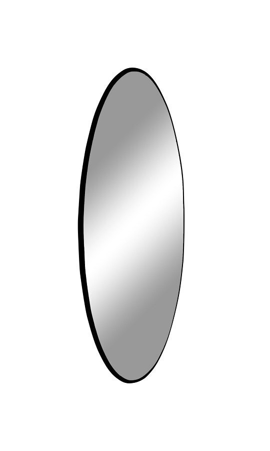 House N Jersey Mirror - Round - 60 cm black